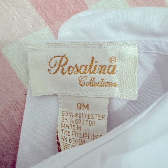 Peter Pan Collar. Rosalina Baby. 9M. - Picture 2 of 2